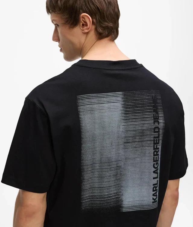 Karl Lagerfeld Relaxed gradient logo T-shirt