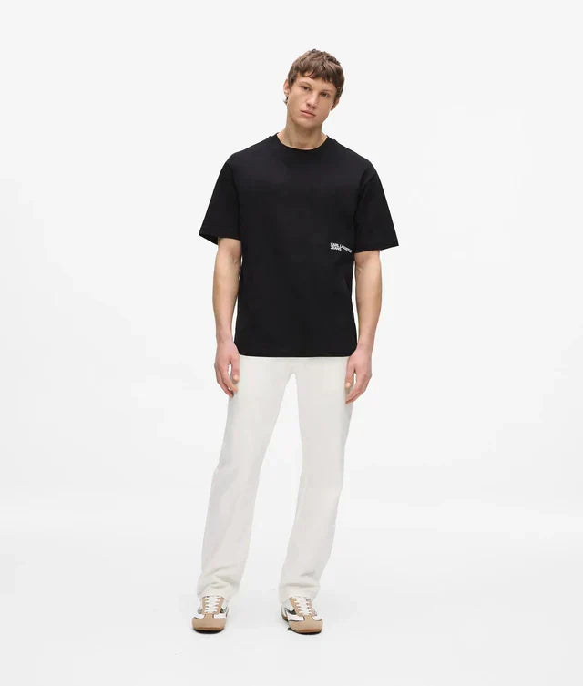 Karl Lagerfeld Relaxed gradient logo T-shirt