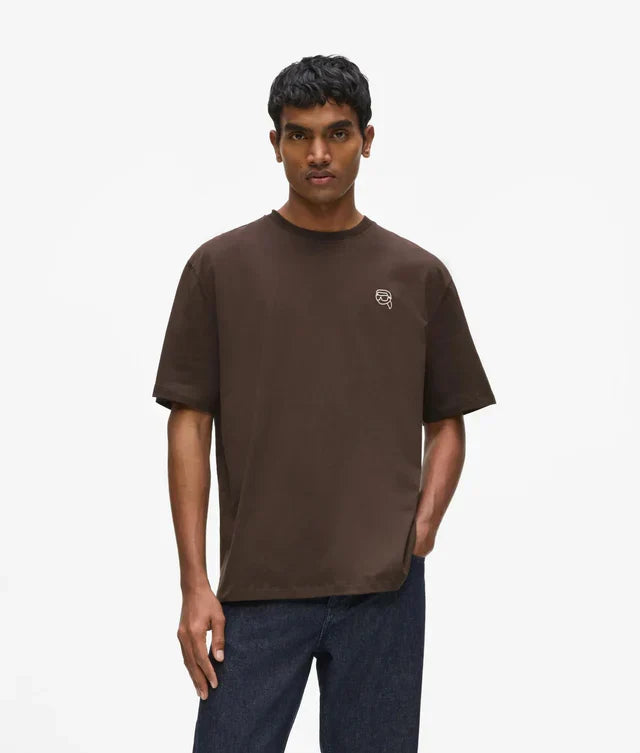 Karl Lagerfeld Ikon graphic print T-shirt