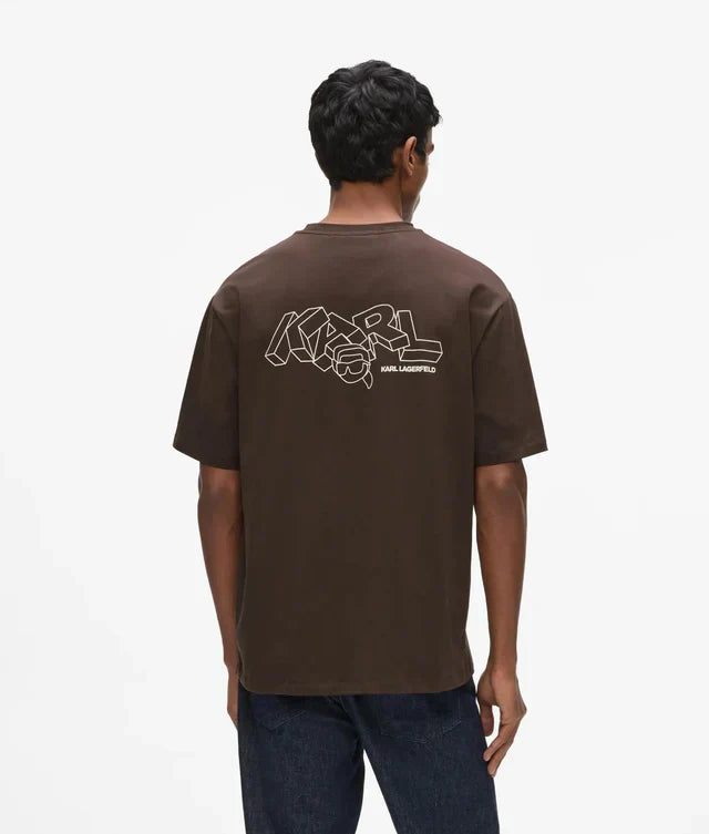 Karl Lagerfeld Ikon graphic print T-shirt