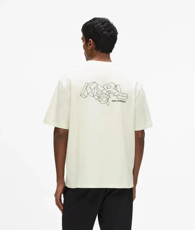 Karl Lagerfeld Ikon graphic print T-shirt