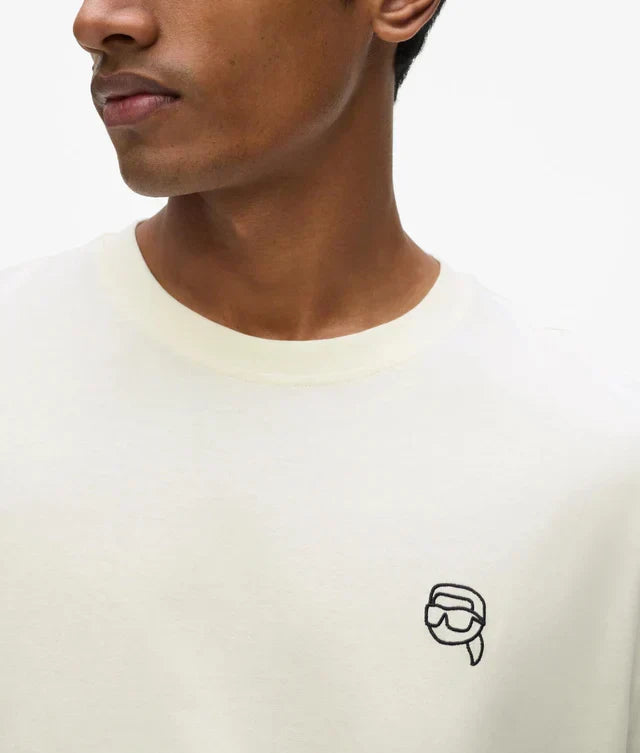 Karl Lagerfeld Ikon graphic print T-shirt