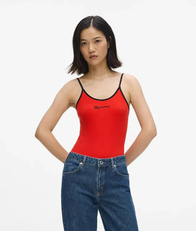 Karl Lagerfeld women's Ribbed bodysuit