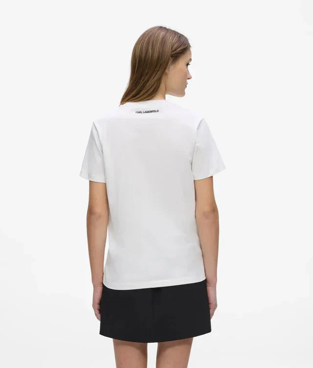 Karl Lagerfeld Women's Exclusive Ikon Choupette graphic T-shirt