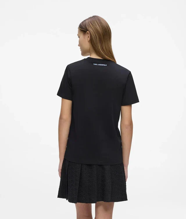 Karl Lagerfeld Women's Exclusive Ikon Choupette graphic T-shirt