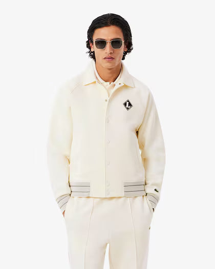 Lacoste French made retro badge jacket