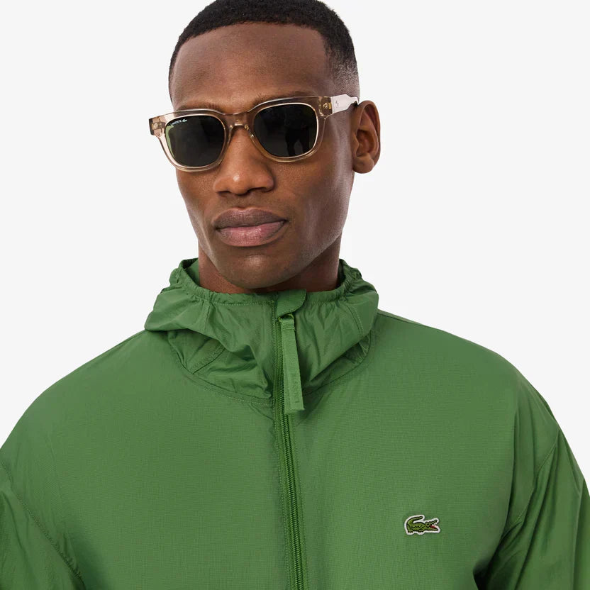 Lacoste Water-repellent lightweight packable jacket