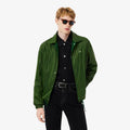 Lacoste Reversible bi material monogram jacket