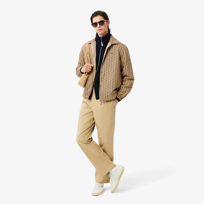 Lacoste Water-repellent lightweight packable jacket
