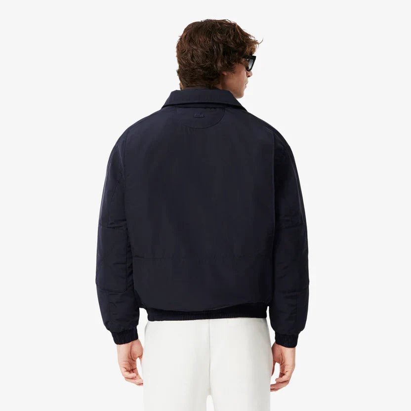 Lacoste Water-repellent aviator badge jacket