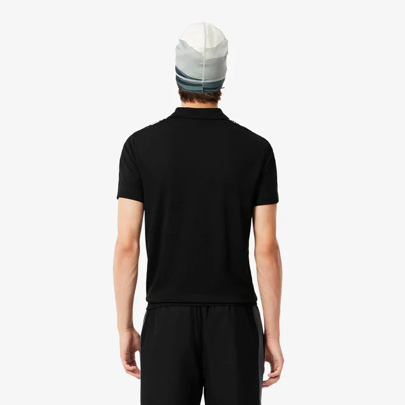 Lacoste Sport ultra dry landscape crocodile polo shirt