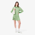 Lacoste Women's Pleated satin polo dress