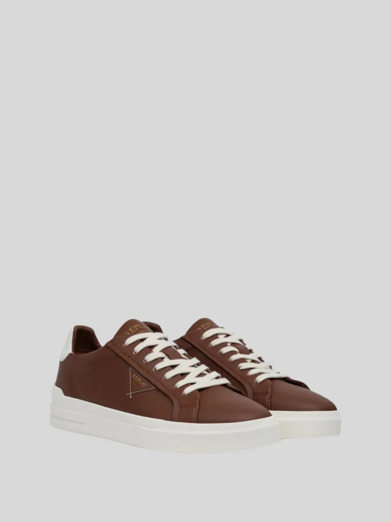 Replay Men's Evan class Cuoio sneakers