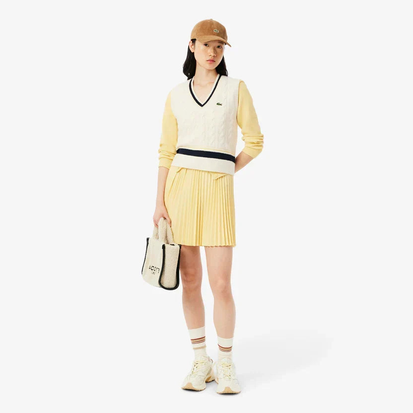 Lacoste Women's Short pleated skirt