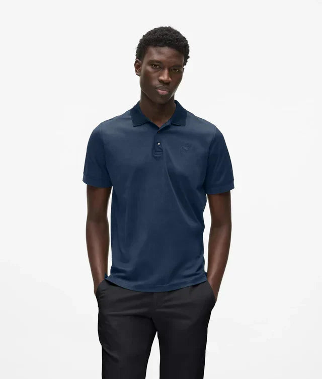Karl Lagerfeld Snap-button polo shirt