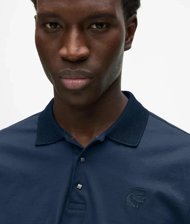 Karl Lagerfeld Snap-button polo shirt