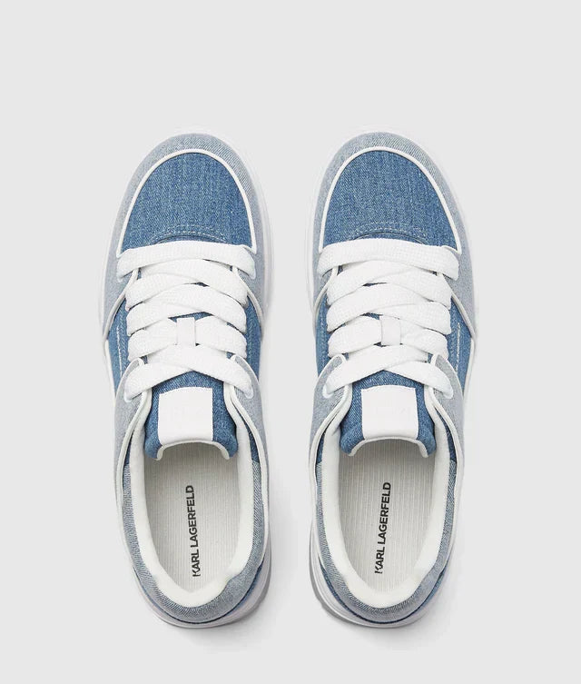 Karl Lagerfeld Kourtney denim sneakers
