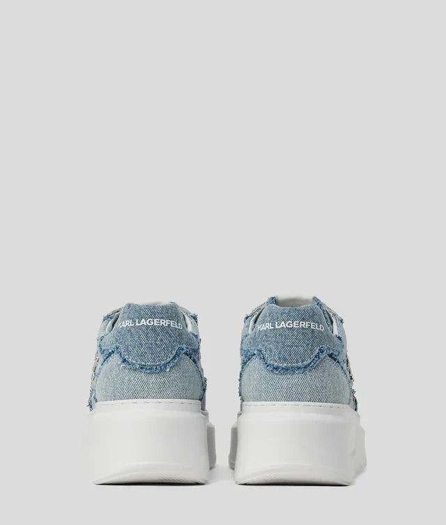 Karl Lagerfeld Women's Anakapri Autograph denim sneakers