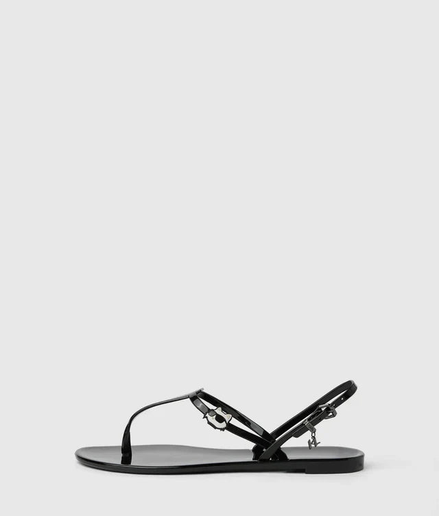 Karl Lagerfeld Women's Ikon NFT jelly sandals