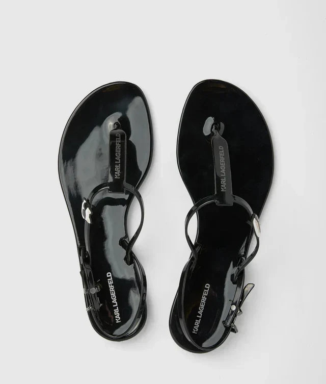 Karl Lagerfeld Women's Ikon NFT jelly sandals