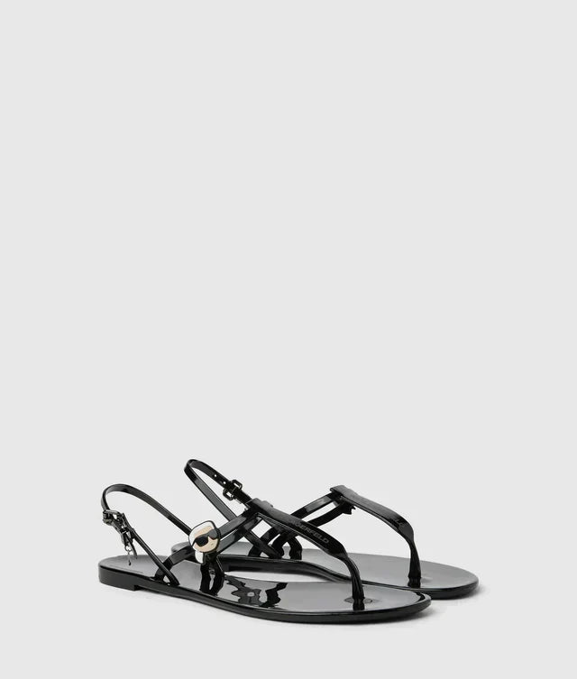 Karl Lagerfeld Women's Ikon NFT jelly sandals
