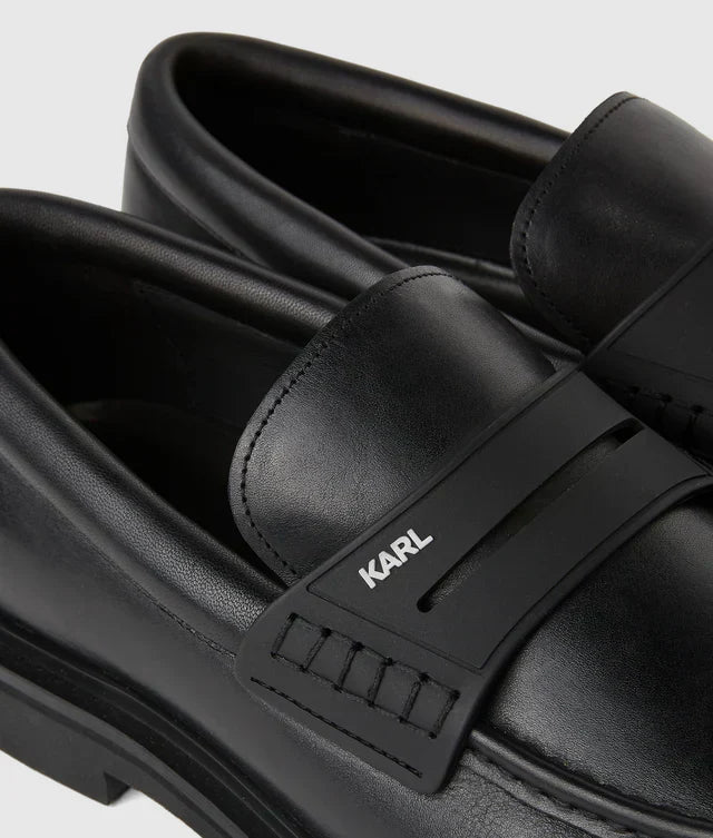 Karl Lagerfeld Kingston saddle loafers