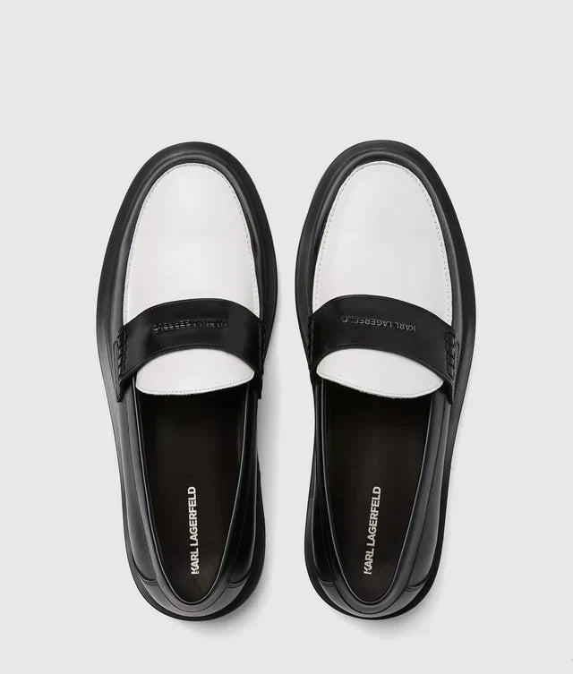 Karl Lagerfeld Keaton saddle loafers