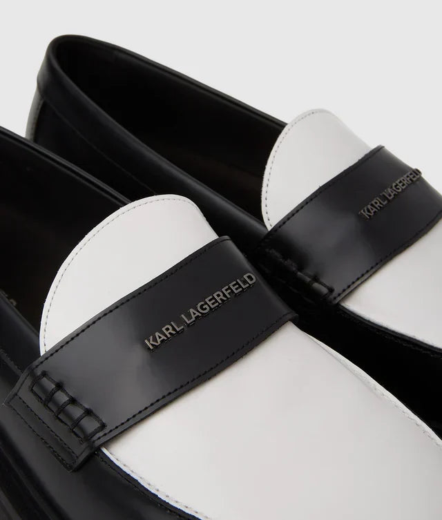 Karl Lagerfeld Keaton saddle loafers