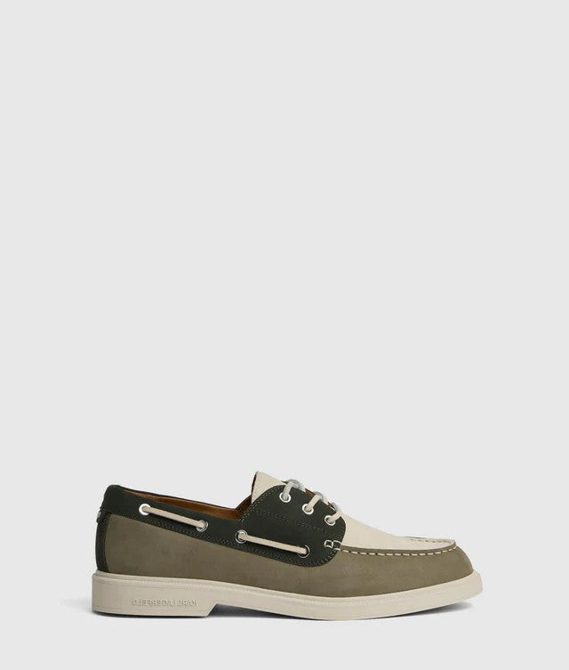 Karl Lagerfeld Kori tri-color boat shoes