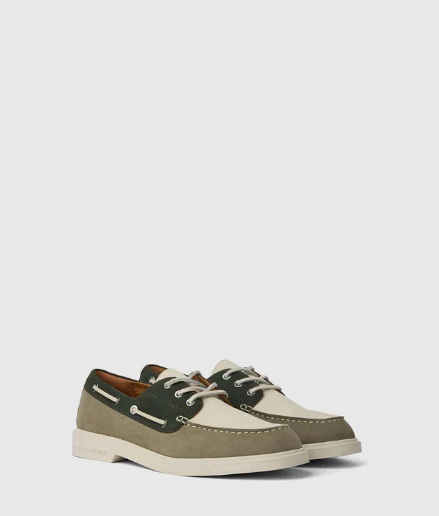 Karl Lagerfeld Kori tri-color boat shoes