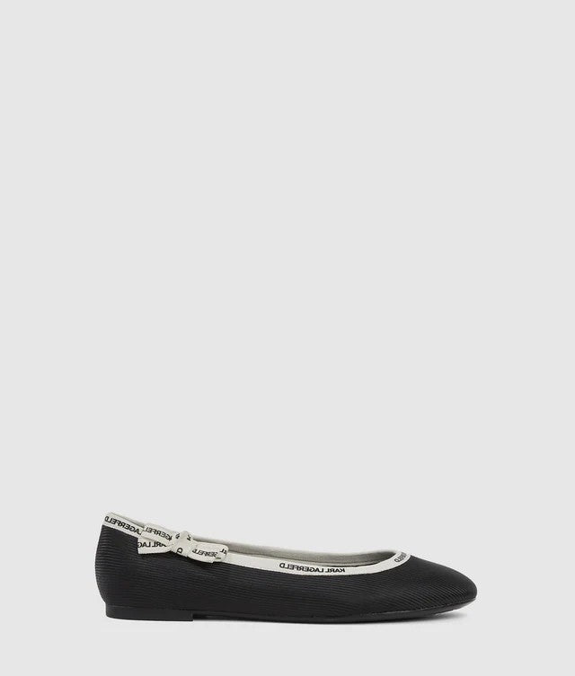 Karl Lagerfeld Women's Ribbon collar pumps