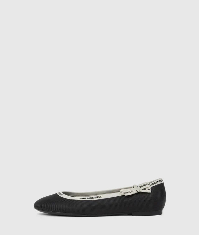 Karl Lagerfeld Women's Ribbon collar pumps