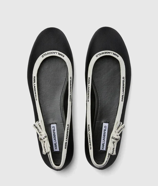 Karl Lagerfeld Women's Ribbon collar pumps