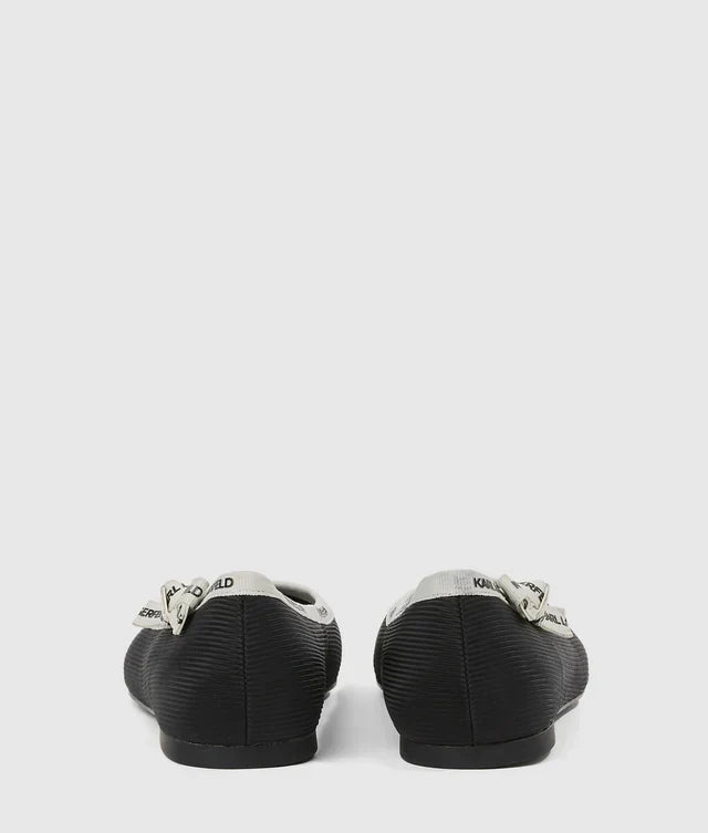 Karl Lagerfeld Women's Ribbon collar pumps