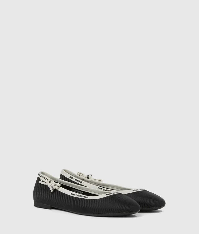 Karl Lagerfeld Women's Ribbon collar pumps