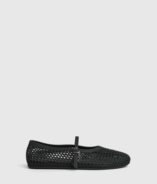 Karl Lagerfeld Women's Jelly ballet strap pumps