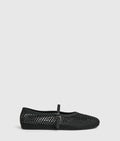 Karl Lagerfeld Women's Jelly ballet strap pumps