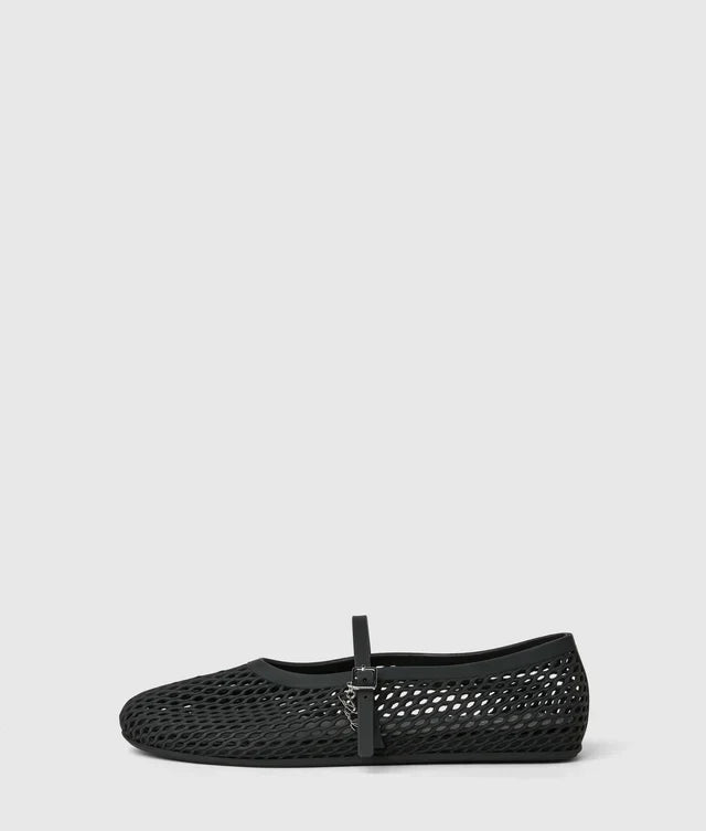 Karl Lagerfeld Women's Jelly ballet strap pumps