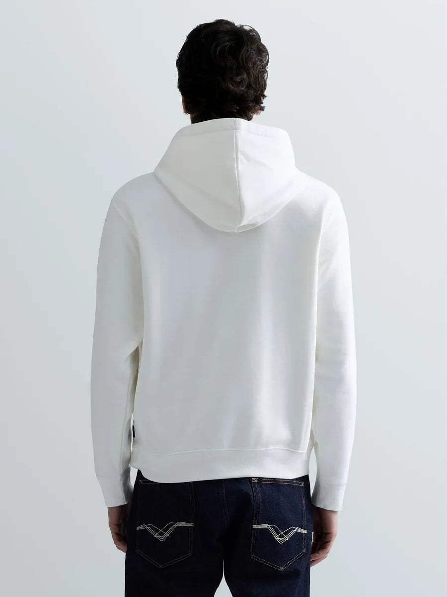 REPLAY MEN'S HOODIE WITH LETTERING
