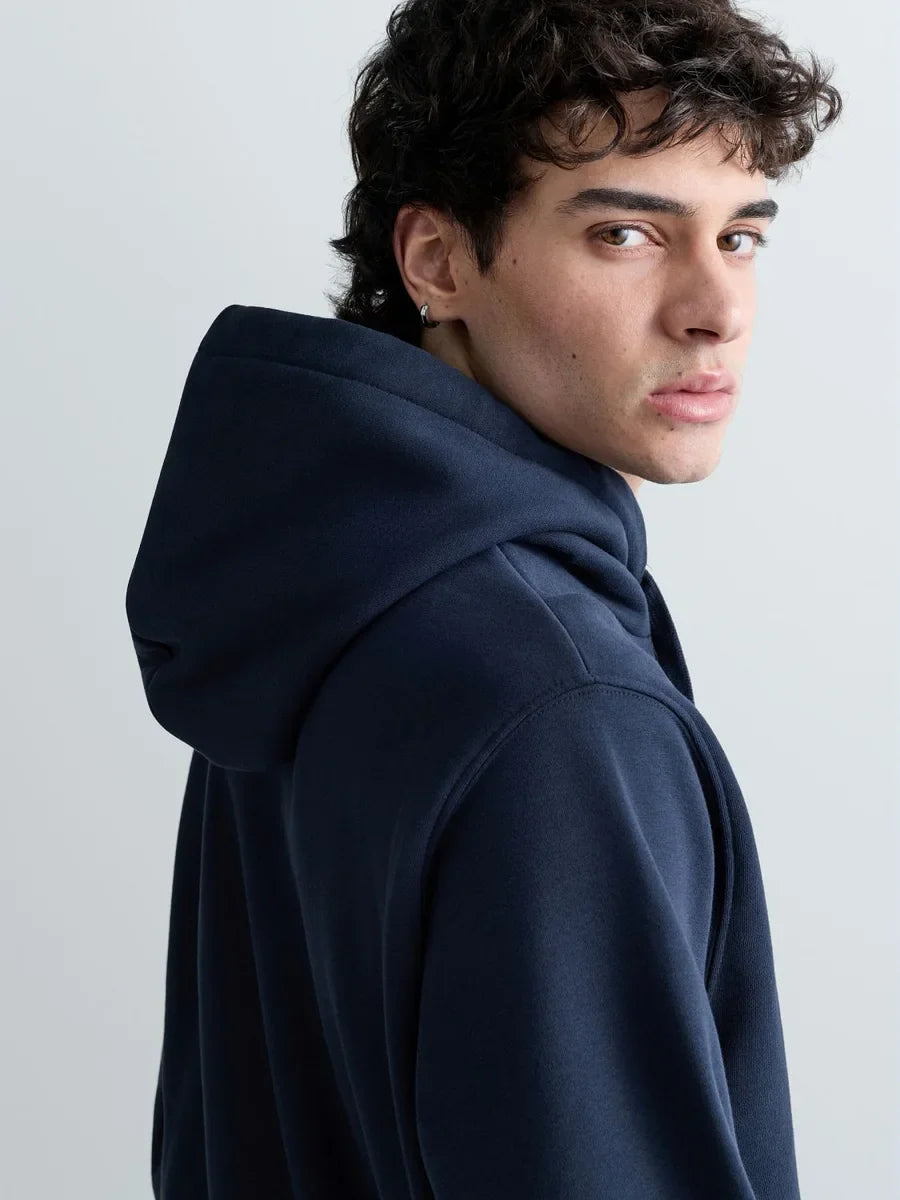 REPLAY MEN'S HOODIE WITH LETTERING