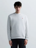 REPLAY MEN'S TERRY COTTON SWEATSHIRT WITH R EMBROIDERY