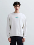 REPLAY MEN'S 1981 TERRY COTTON SWEATSHIRT