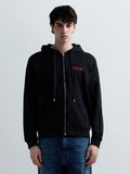 REPLAY MEN'S TERRY COTTON ZIP-UP HOODIE
