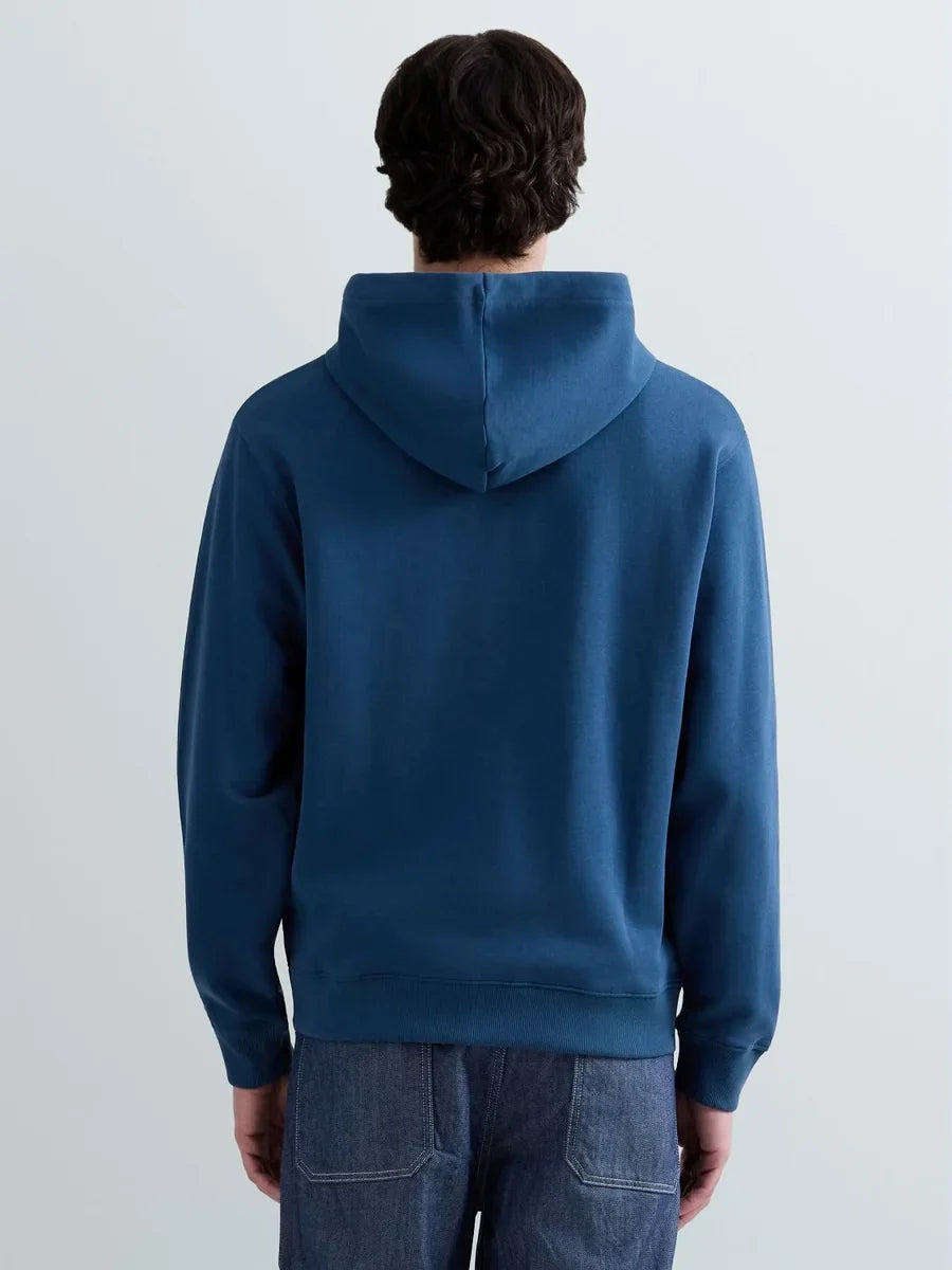 REPLAY MEN'S TERRY COTTON ZIP-UP HOODIE