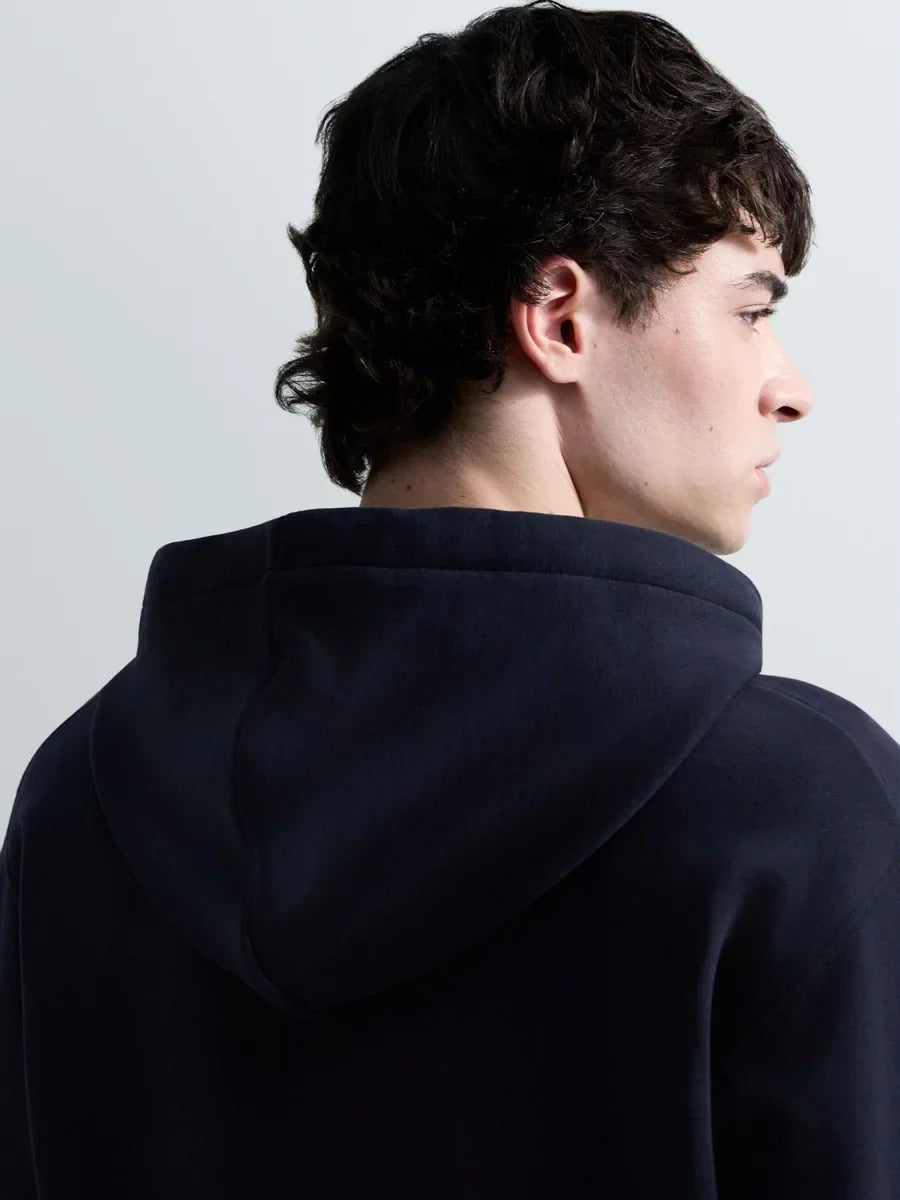 REPLAY MEN'S TERRY COTTON ZIP-UP HOODIE