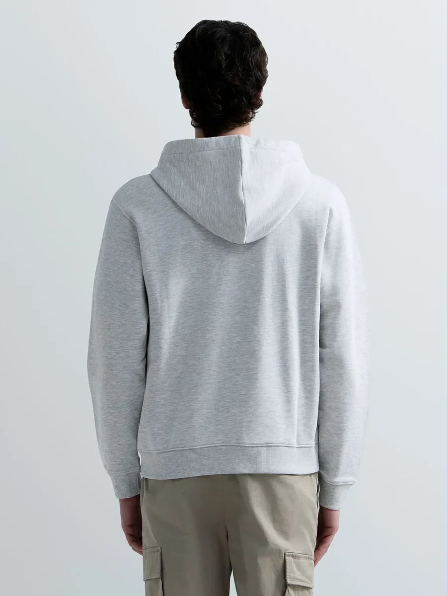 REPLAY MEN'S TERRY COTTON ZIP-UP HOODIE