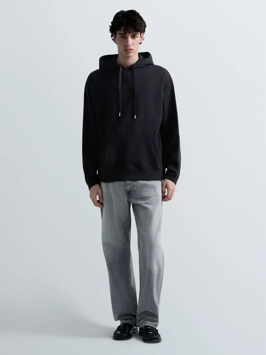 REPLAY MEN'S TERRY COTTON HOODIE