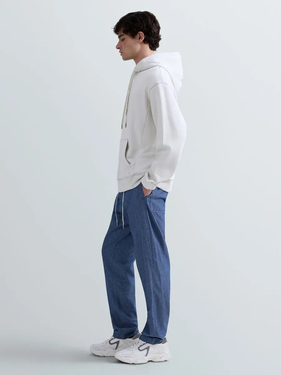REPLAY MEN'S TERRY COTTON HOODIE
