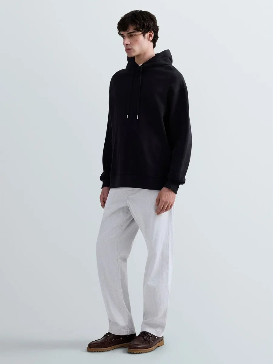 REPLAY MEN'S COTTON HOODY WITH LOGO