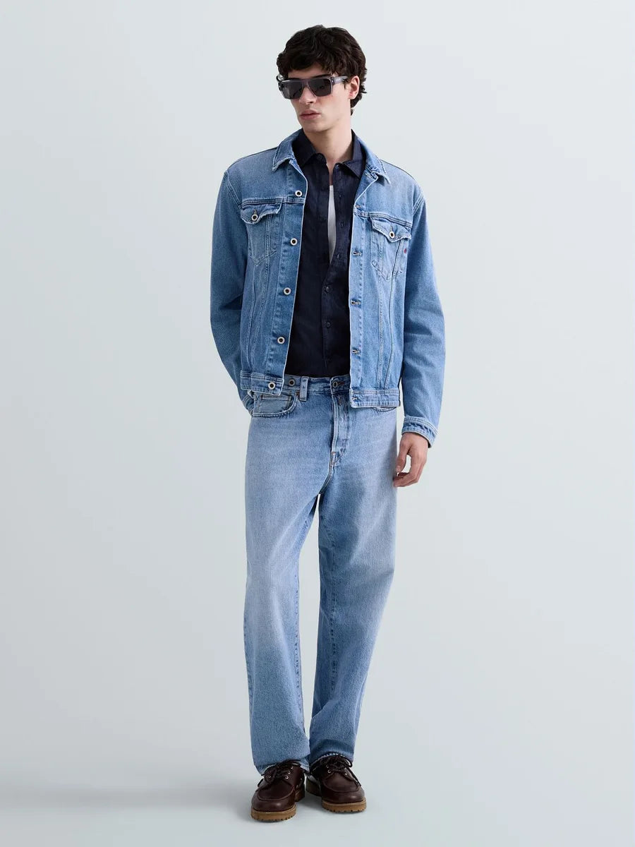 REPLAY MEN'S REGULAR-FIT DENIM JACKET